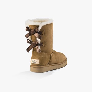 Ugg Bailey Bow II Women Classic Boots Brown (6735KFQNW)